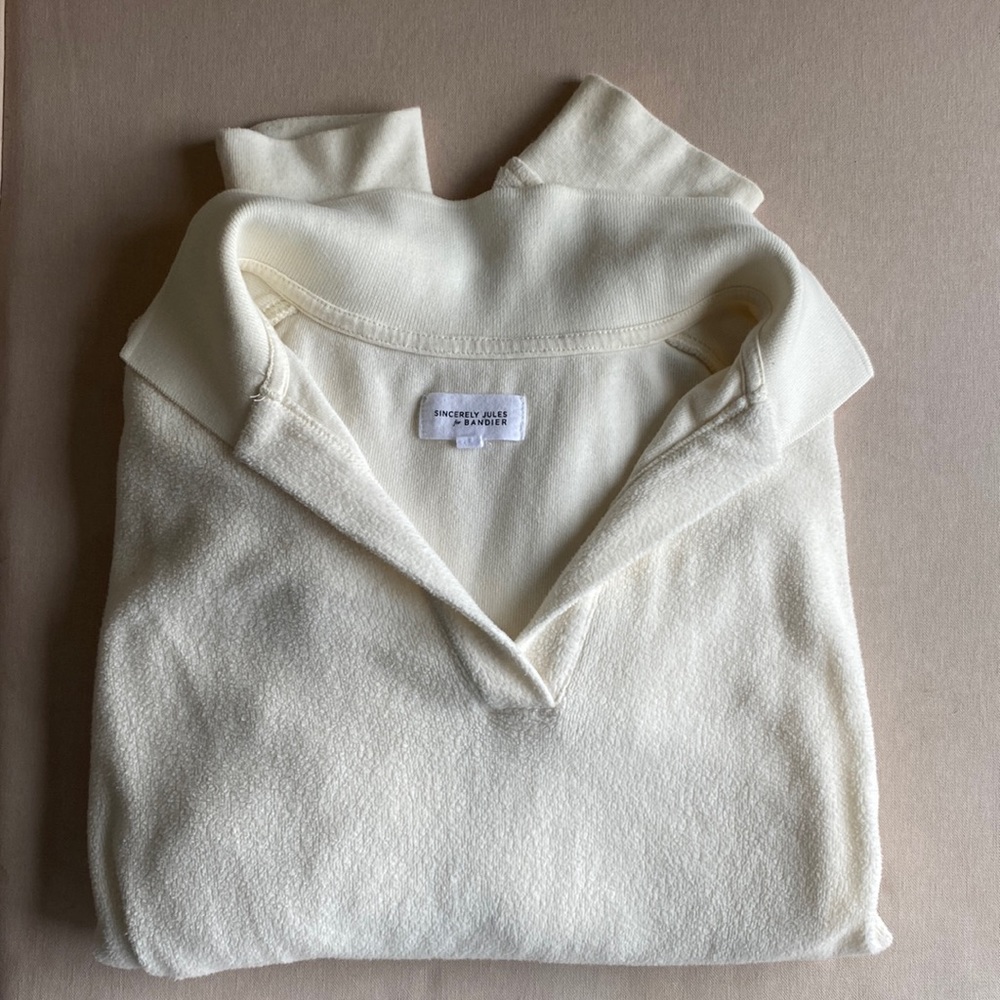 Sincerely Jules for Bandier Flint Polo Sweatshirt
